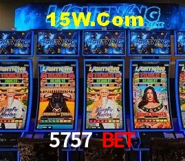 A Popularidade dos Caça-Níqueis no 5757 bet